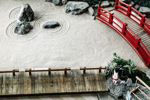 japanese rock garden