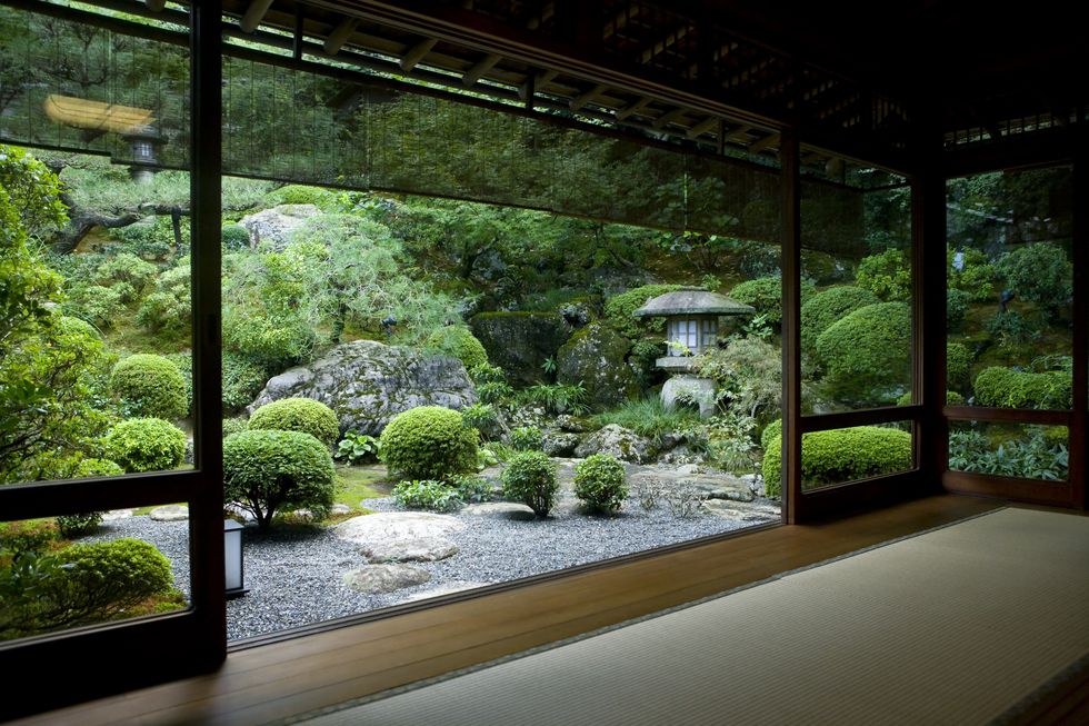 japanese room with a view
