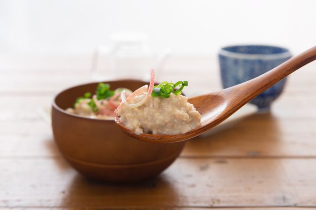 オートミール,和風,japanese style oatmeal porridge
