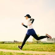 japanese teen women are running in preparation for exercise