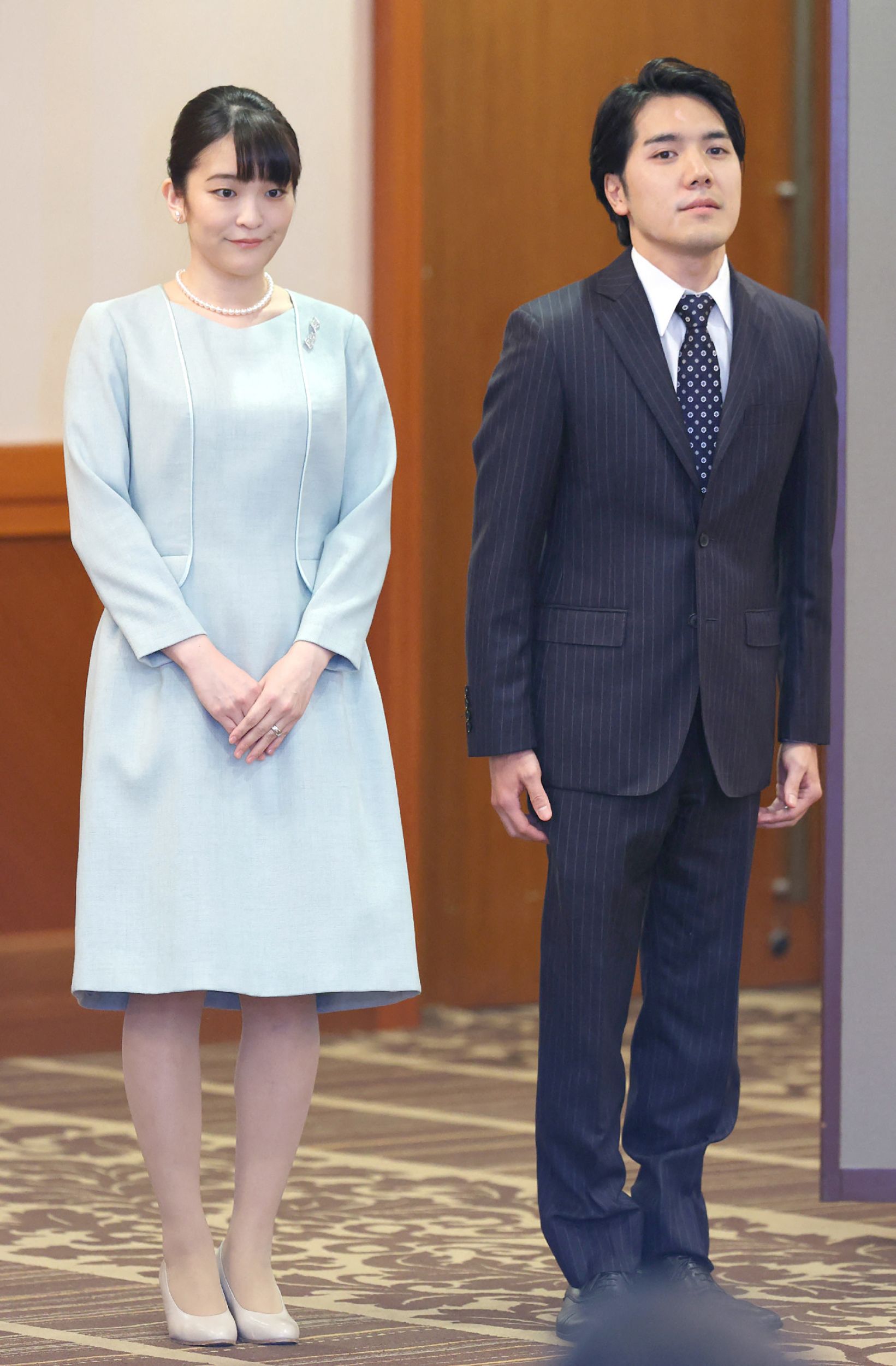 写真で振り返る、眞子さんと小室圭さんの結婚記者会見