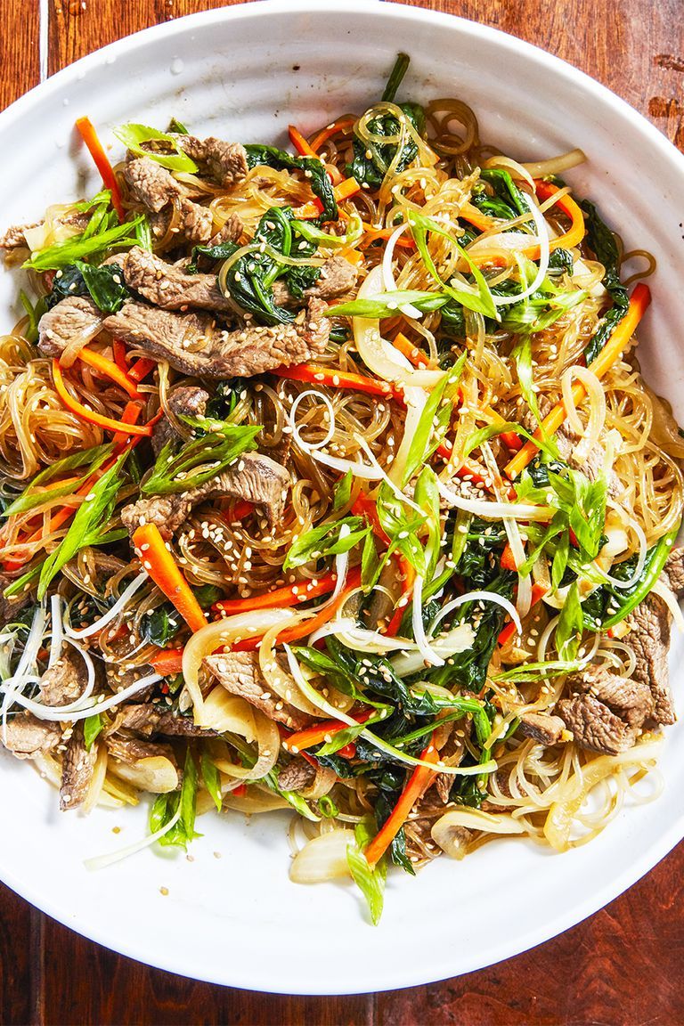 Dish, Food, Cuisine, Ingredient, Noodle, Chow mein, Japchae, Fried noodles, Produce, Chinese food, 