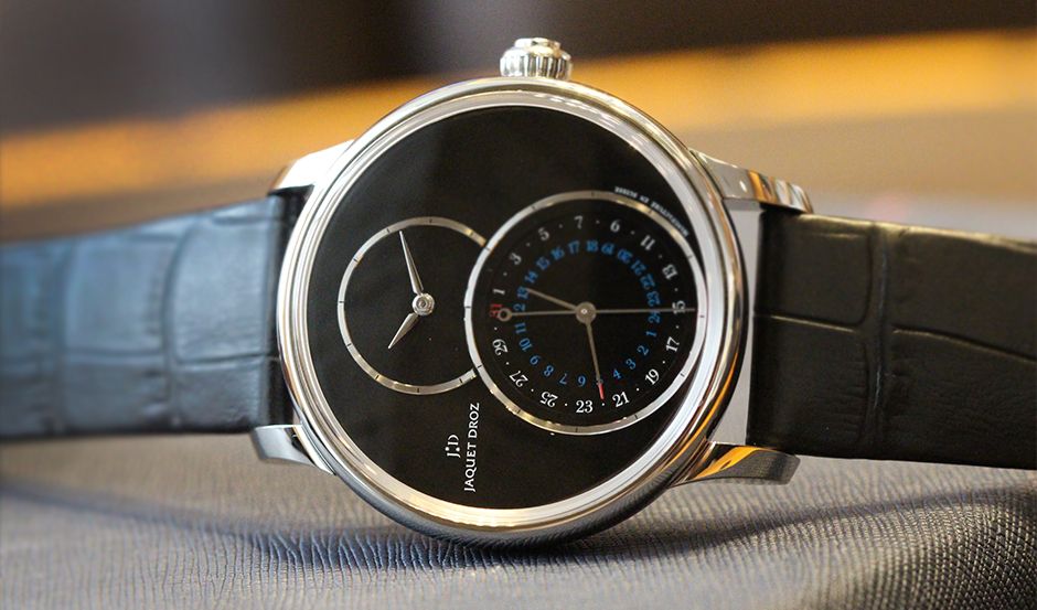 Four onyx-dialled dress watches from Jaquet Droz