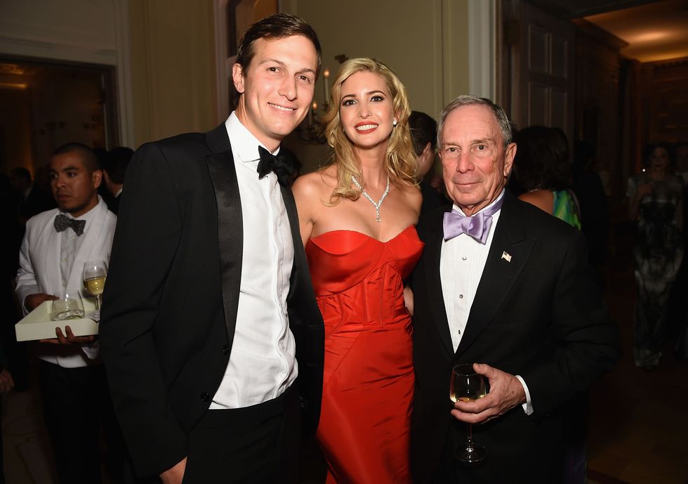 ​Jared Kushner, Ivanka Trump, and Michael Bloomberg