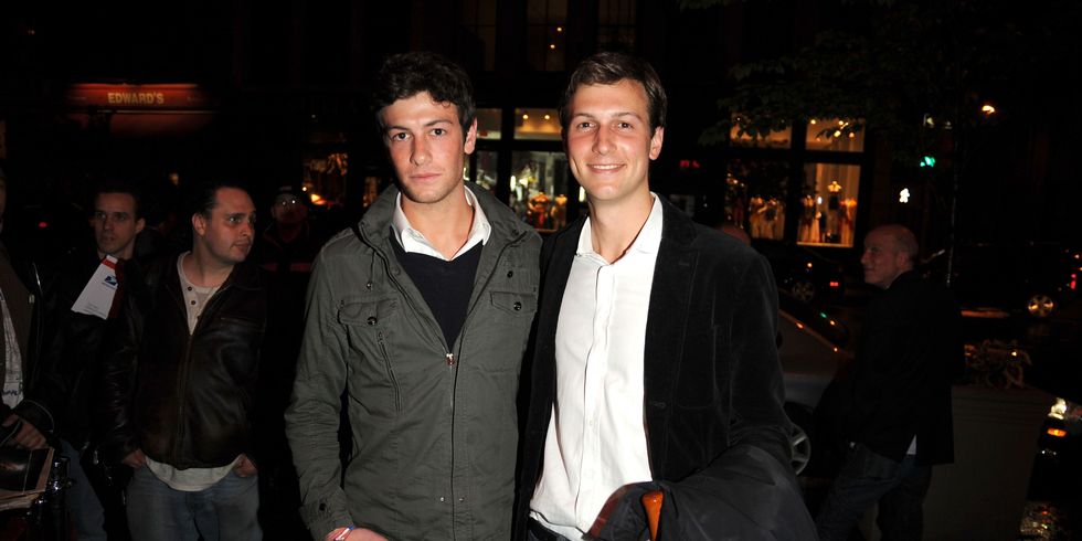Josh Kushner and Jared Kushner in 2008