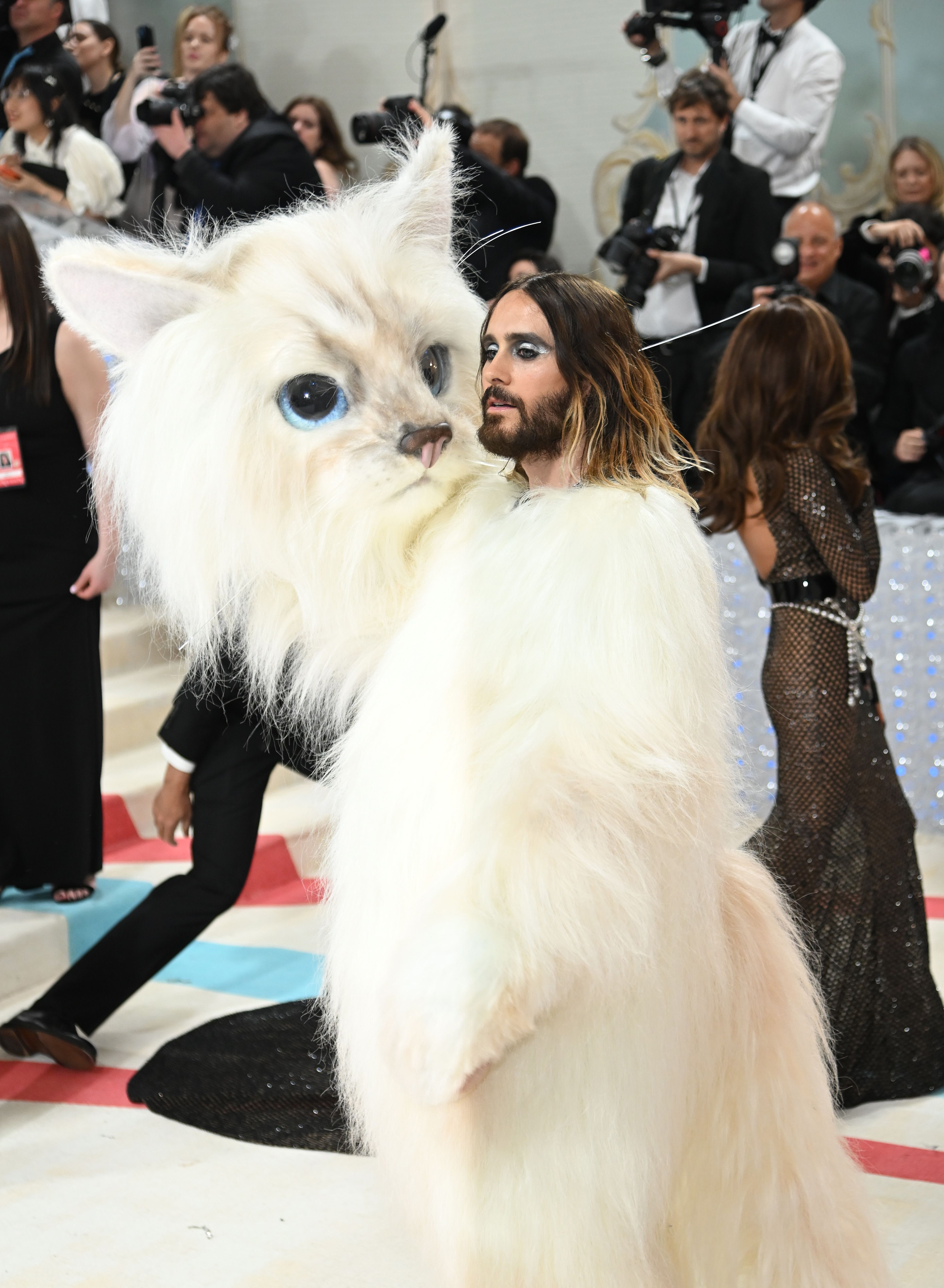 OK, That Actually Was Jared Leto in the Cat Costume at the Met Gala