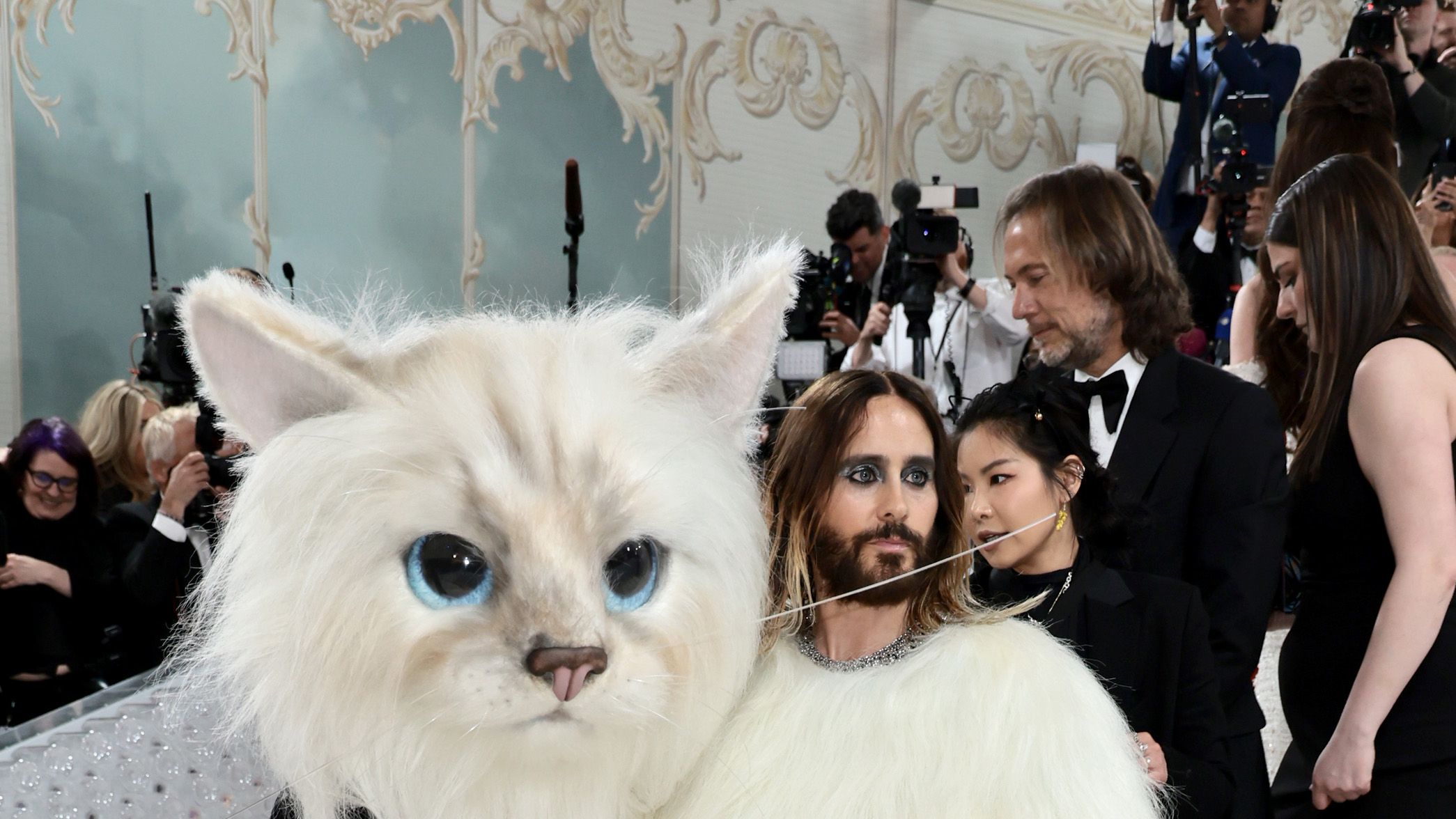 Met Gala 2023: Jared Leto dressed as Karl Lagerfeld's cat, and other celebs