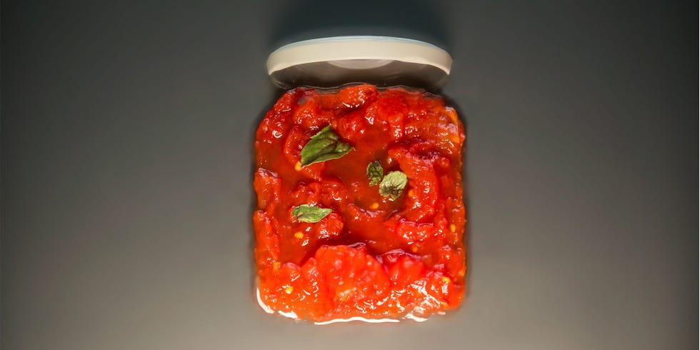 Food, Ingredient, Cuisine, Chili pepper, Piquillo pepper, Bell peppers and chili peppers, Dish, Marinara sauce, Vegetable, Stewed tomatoes, 
