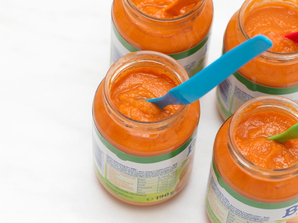 jars of baby food