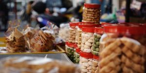 jars of chinese new year sweets