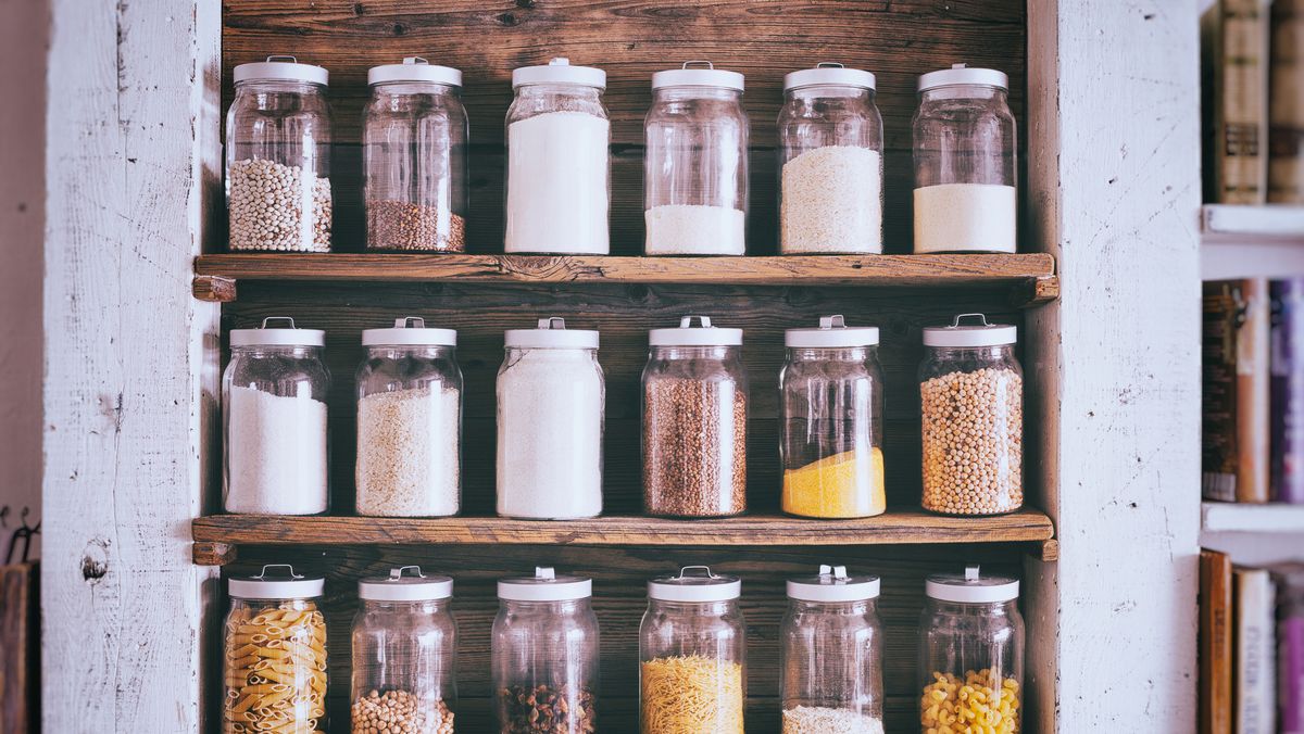Pantry Organisation Ideas & Tips: Plastic-Free, Glass Jars