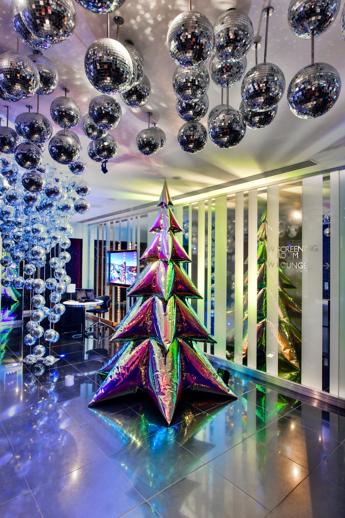 Jack Irving Christmas tree W London