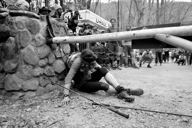 jasmin paris barkley marathons finish line
