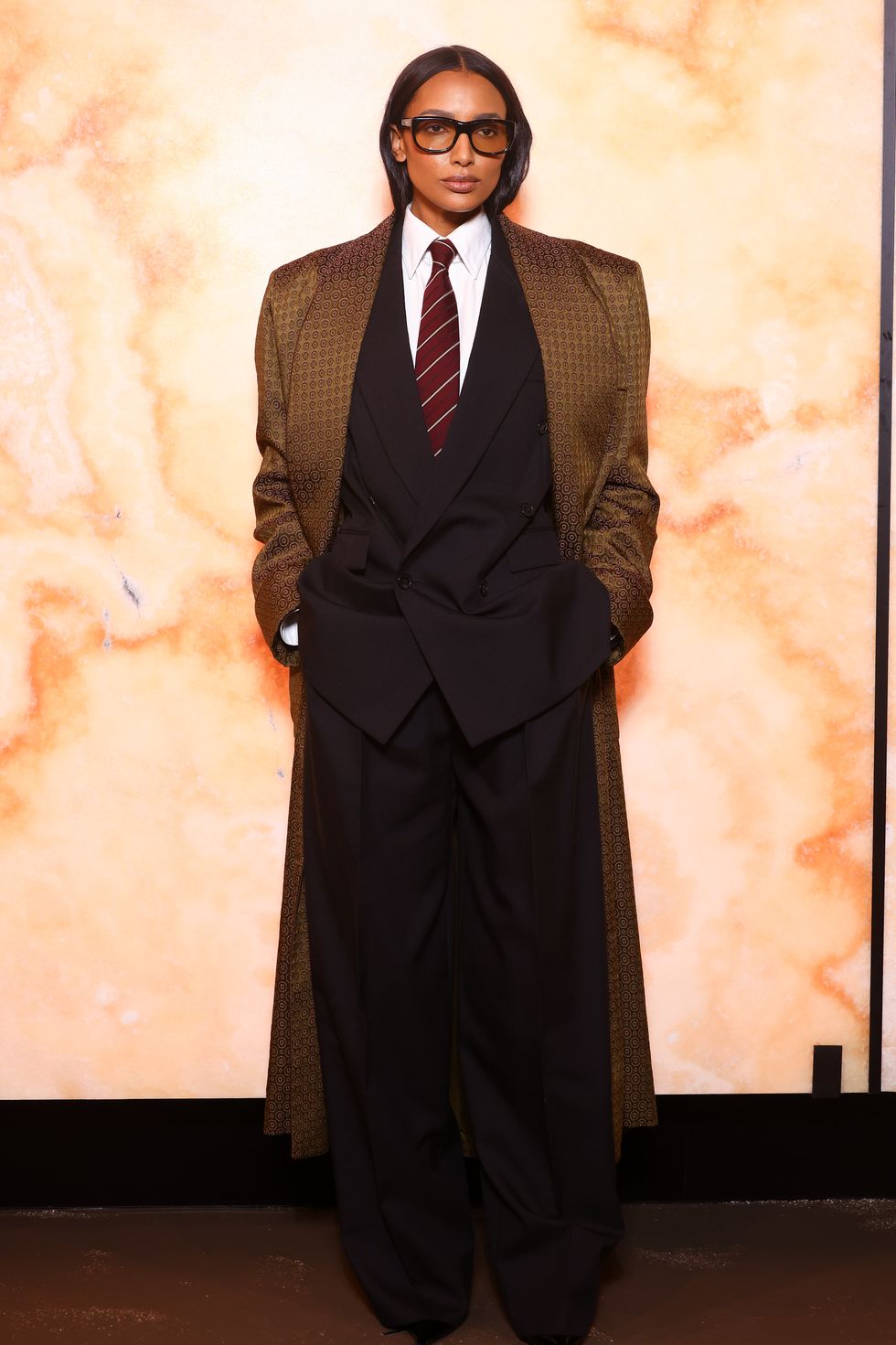 saint laurent: photocall paris fashion week womenswear fall/winter 2025 2026