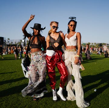 Street Style and Celebrity Sightings During Coachella Festival