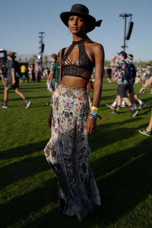 street style and celebrity sightings during coachella festival