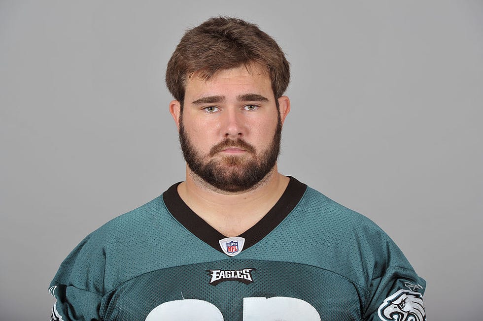 philadelphia, pa circa 2011 in this handout image provided by the nfl, jason kelce of the philadelphia eagles poses for his nfl headshot circa 2011 in philadelphia, pennsylvania photo by nfl via getty images