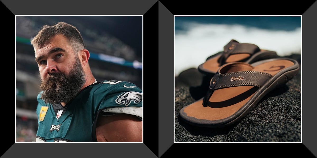 Jason Kelce Defends Wearing Flip-Flops in the Cold After Eagles Win