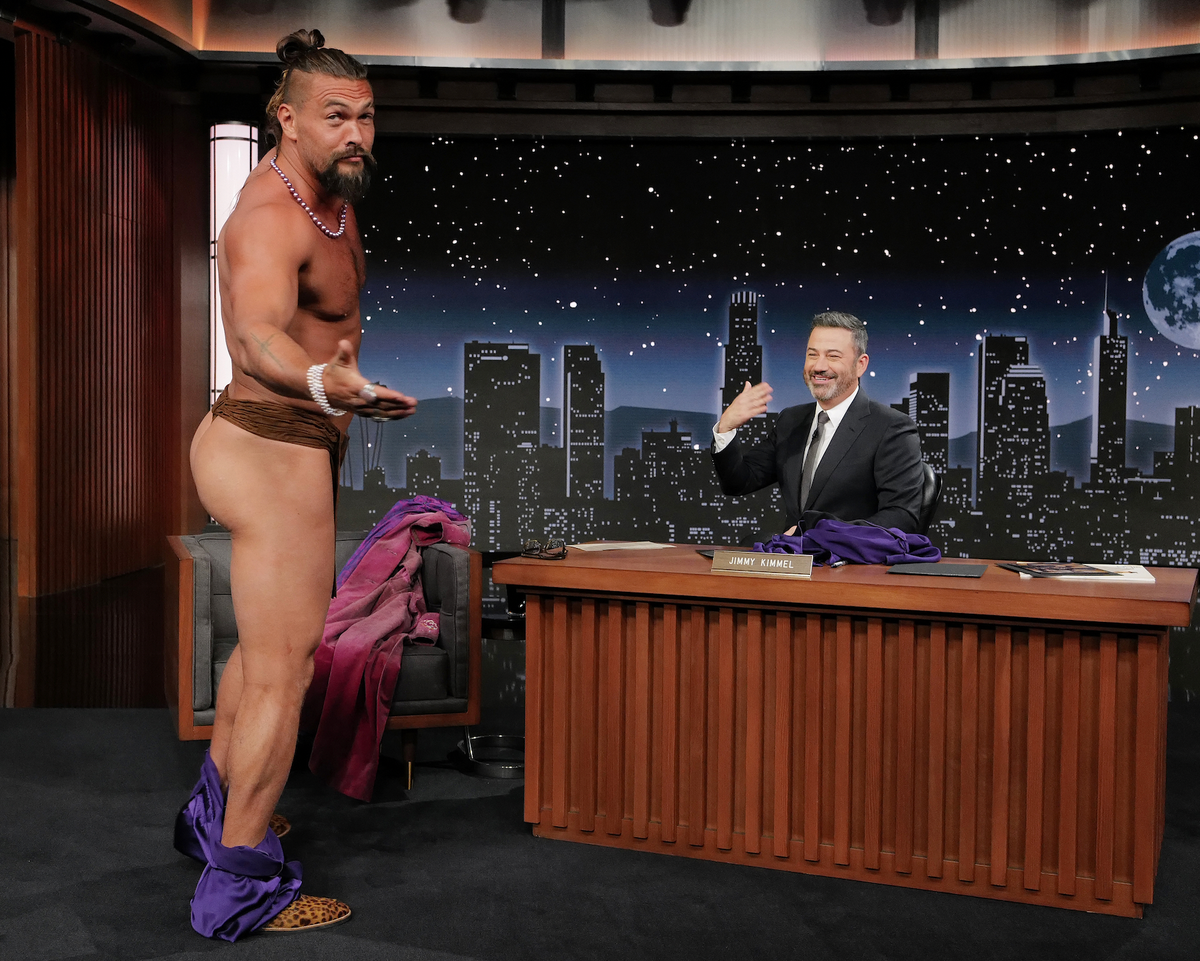 Jason Momoa asegura que no quiere volver a usar ropa