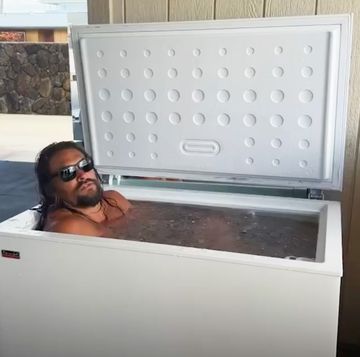 jason momoa in an ice bath