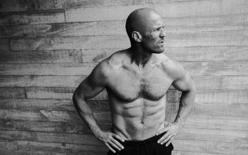 jason statham sin camiseta para men's health