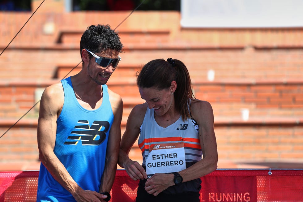 esther guerrero y javi guerra 10k run relays valencia