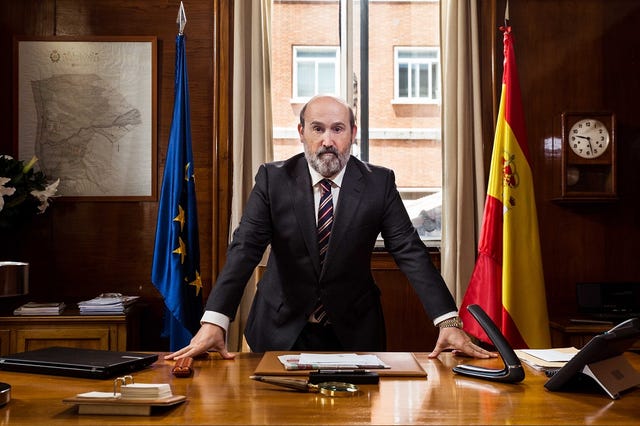 javier camara en una imagen promocional de vota juan