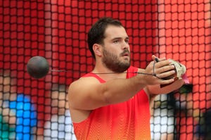 Javier Cienfuegos, a la final del mundial en lanzamiento de martillo en Doha.