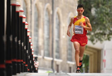 el atleta javi guerra en el campeonato de londres 2017