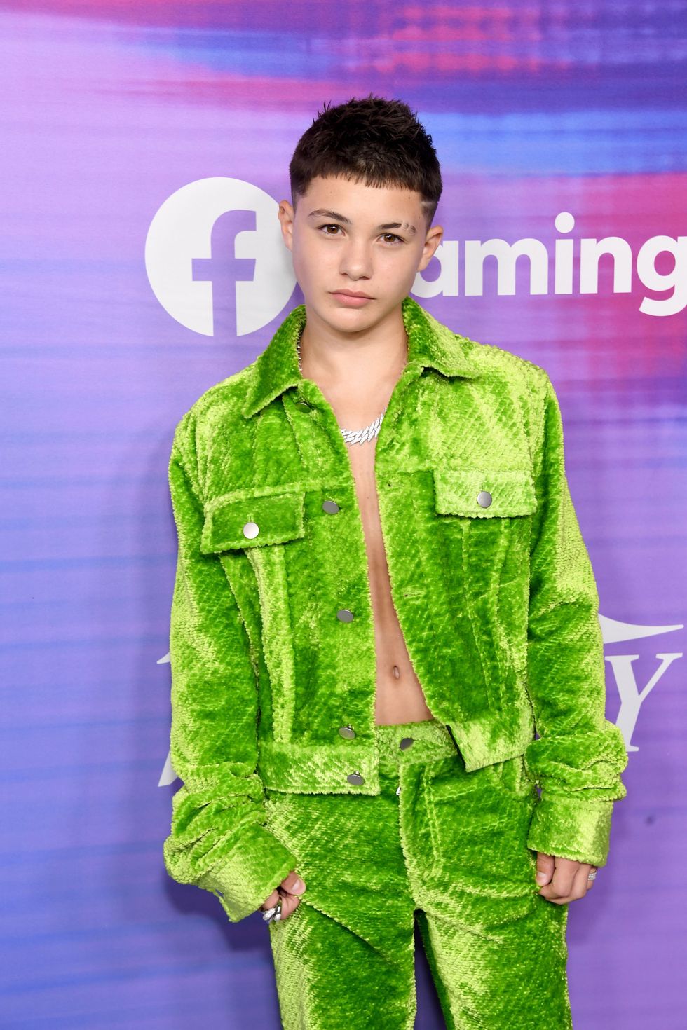 hollywood, california   august 11 javon walton attends varietys 2022 power of young hollywood celebration presented by facebook gaming on august 11, 2022 in los angeles, california photo by jon kopaloffwireimage
