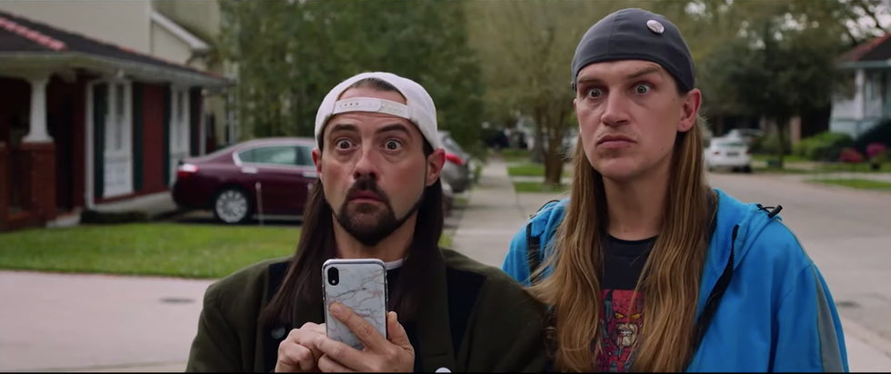 Jay and Silent Bob Reboot – watch NSFW first-look trailer