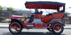 jay leno's 1907 white model g steam car