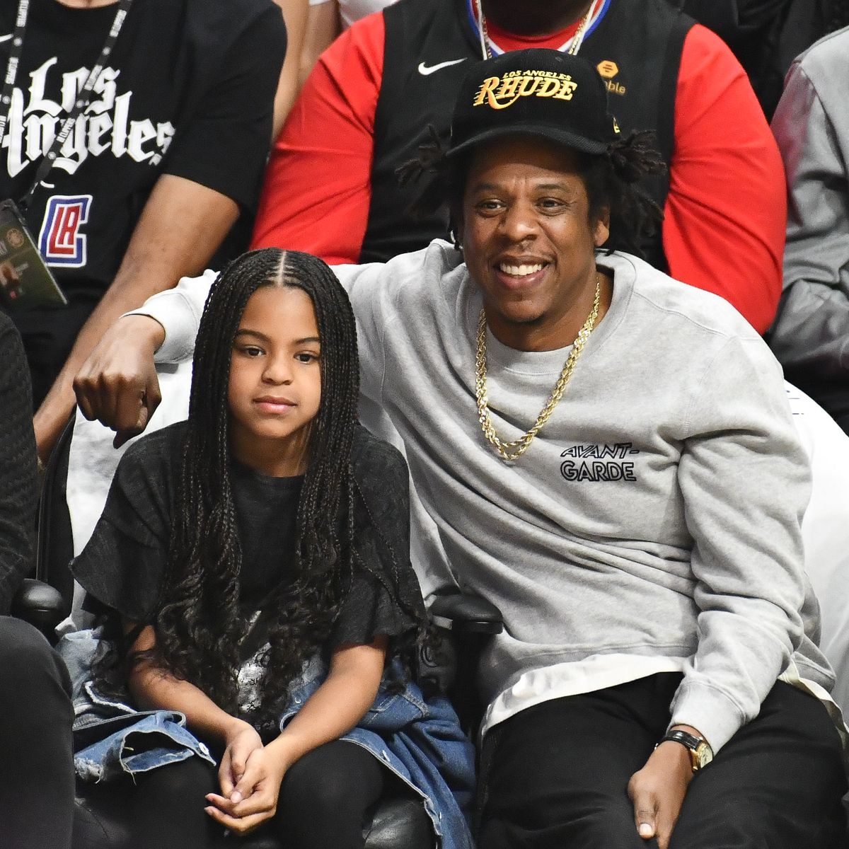 Blue Ivy Carter Helped Into Induct Hall of Jay-Z Her the Fame