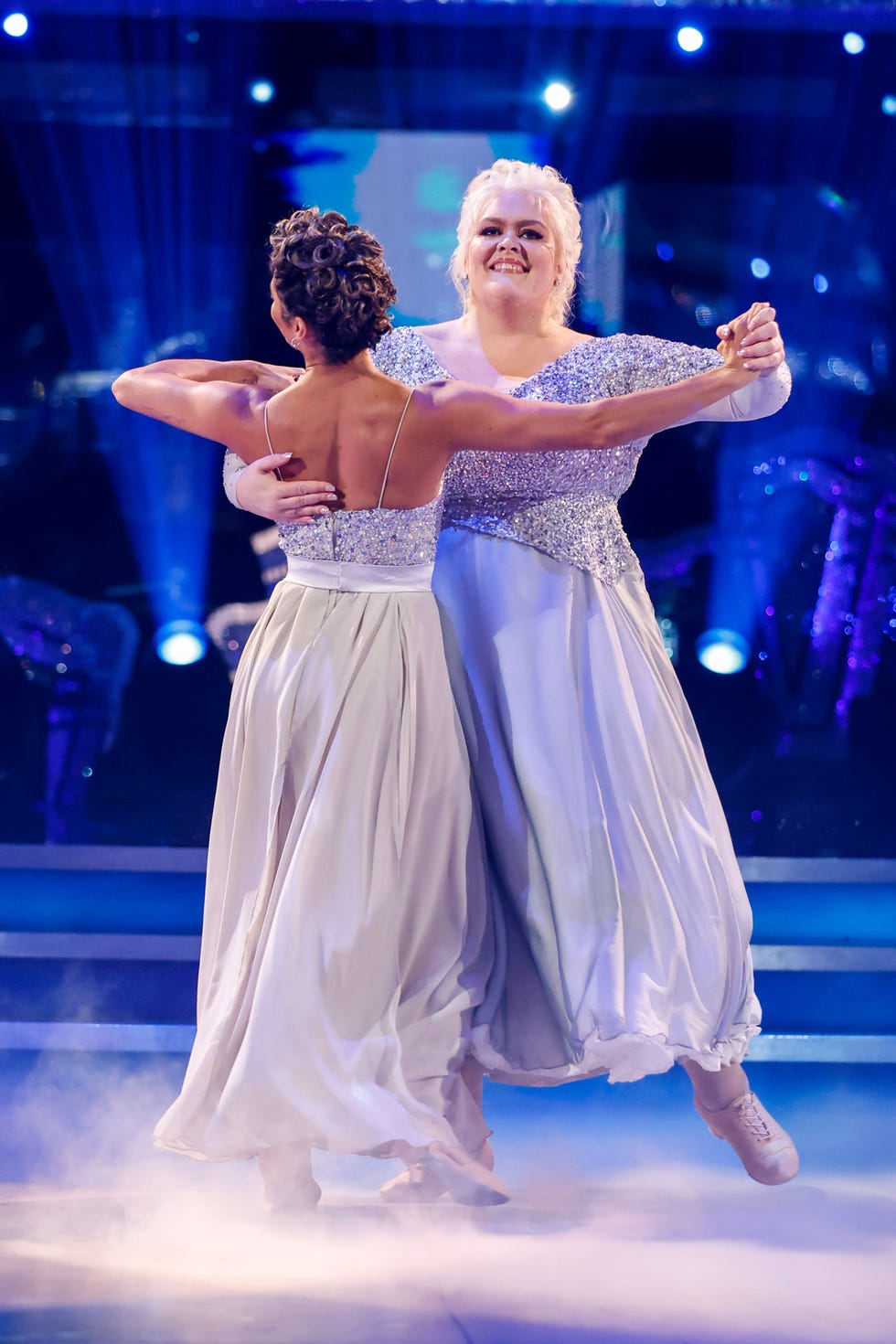 jayde adams and karen hauer on strictly come dancing, week 4