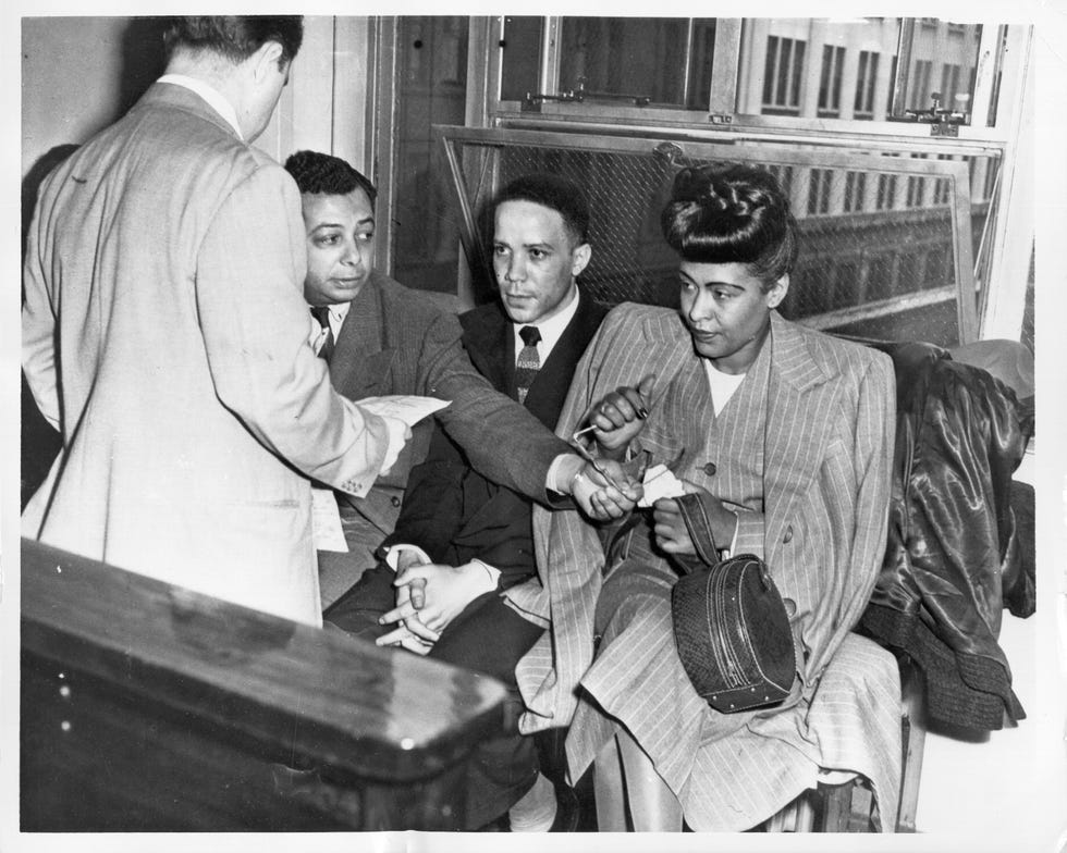 billie holiday arrest