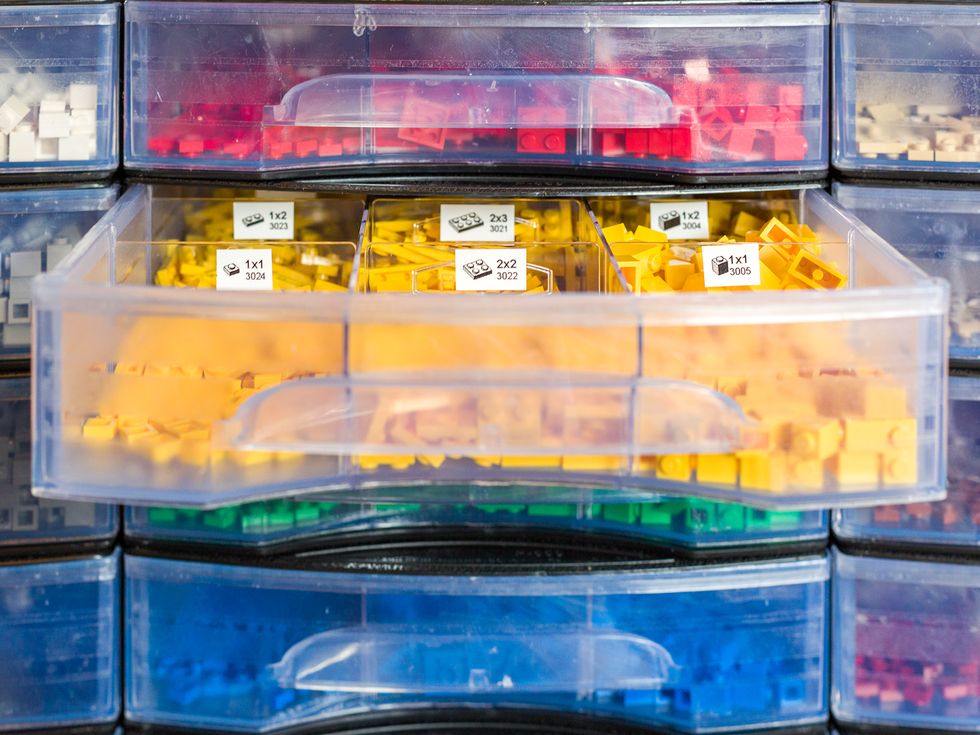 My new LEGO workspace  Lego storage, Lego storage organization, Lego  display