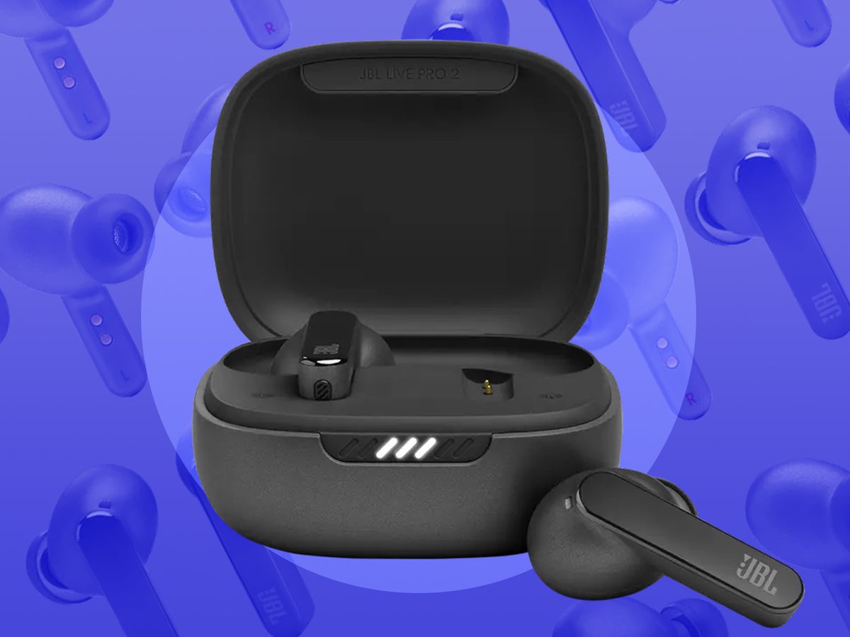 JBL Live Pro 2 TWS Wireless Bluetooth Noise-Cancelling Earbuds - Black