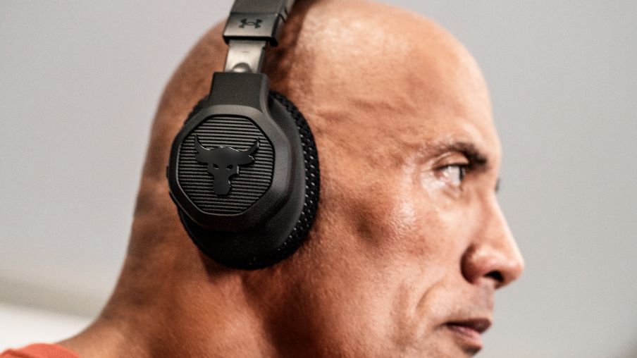 Cuales son los mejores audifonos para el gimnasio? Project rock Over ear  headphones prueba en el gym 
