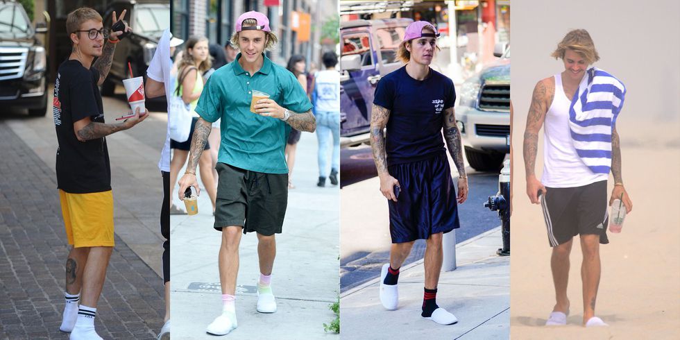 Justin Bieber Is Back And With Chappals That Are Very, Very Wrong
