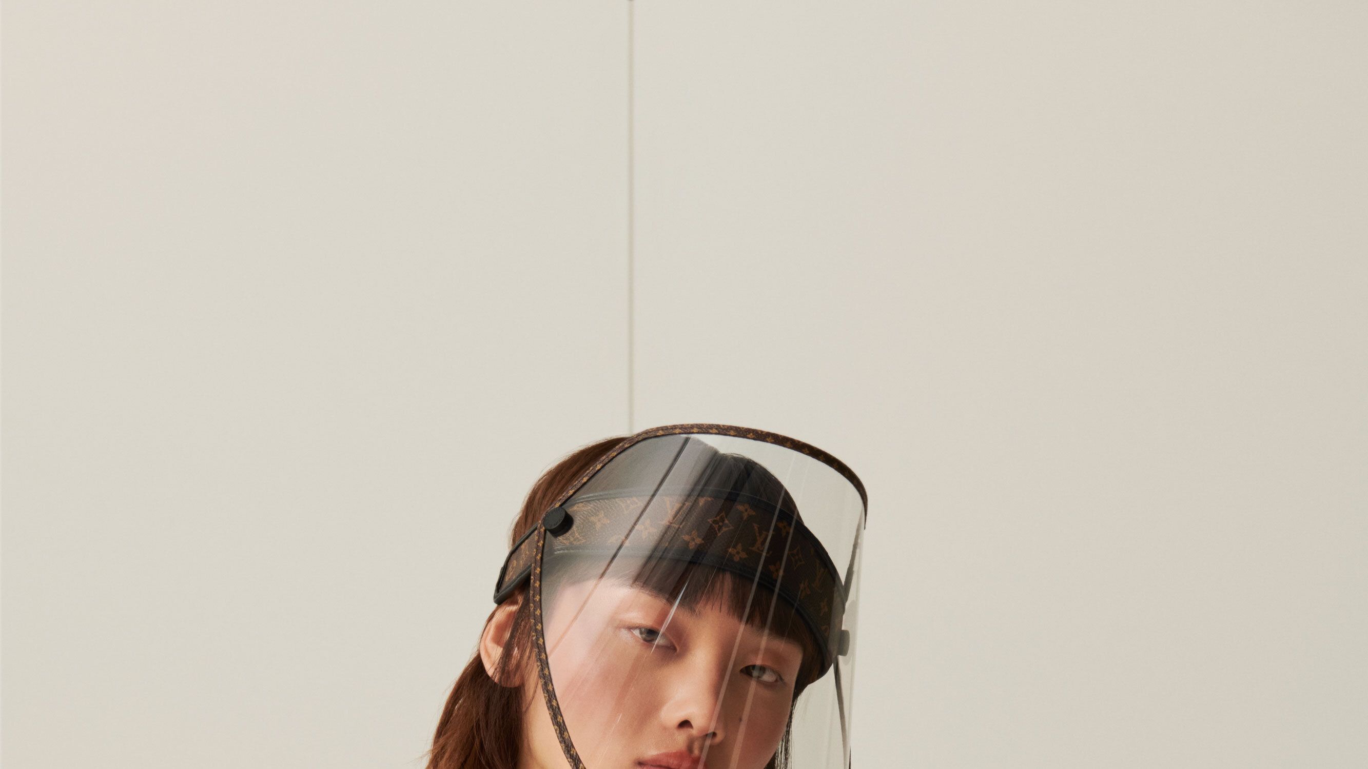 Louis Vuitton Makes Monogram Face Shield Amid COVID-19