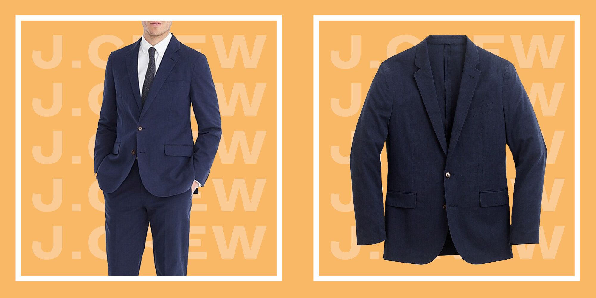 J crew unstructured on sale suit