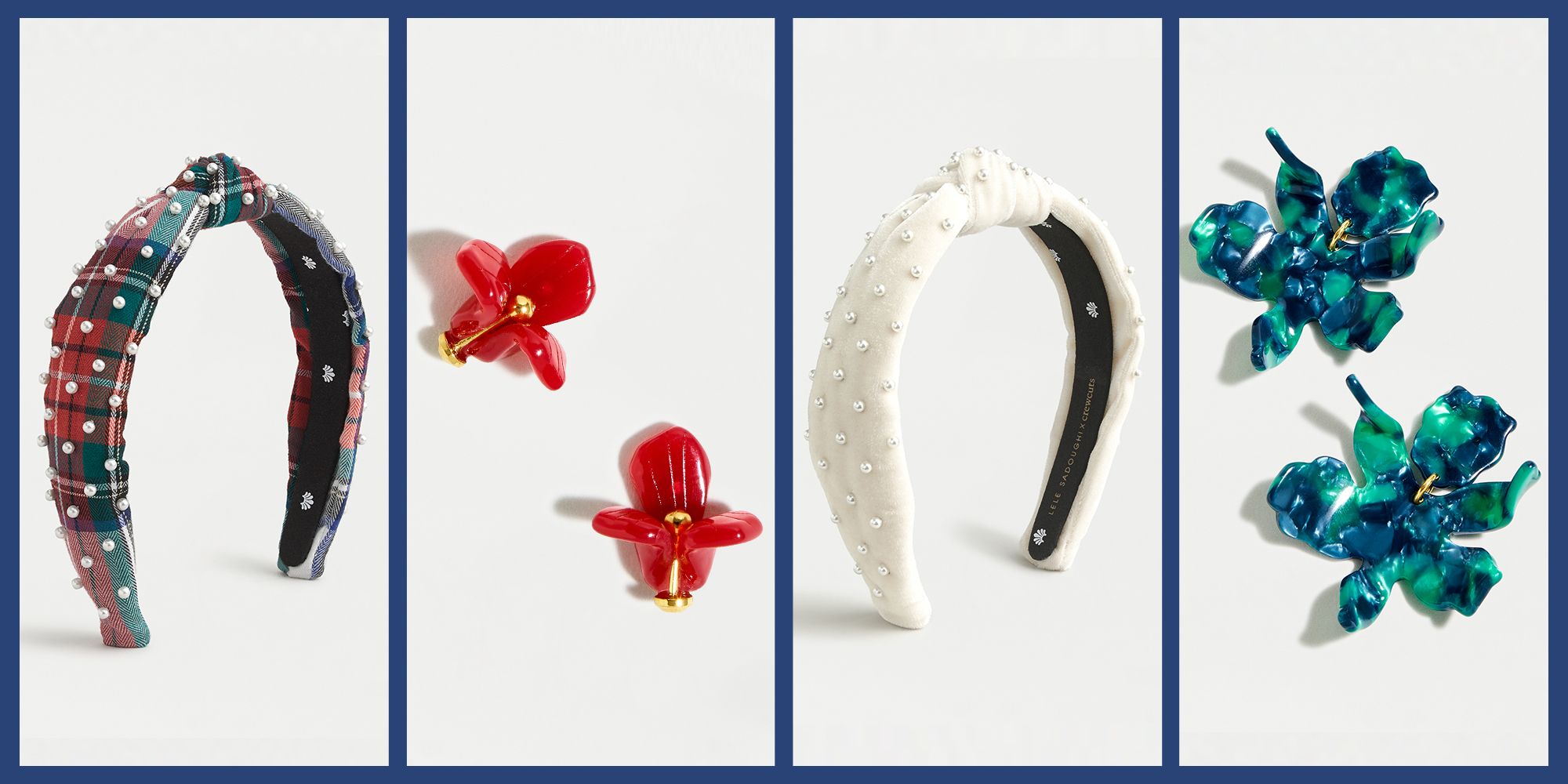 J.Crew and Lele Sadoughi Accessories Collection - J Crew J.Crew and Lele Sadoughi Accessories Collection - J Crew