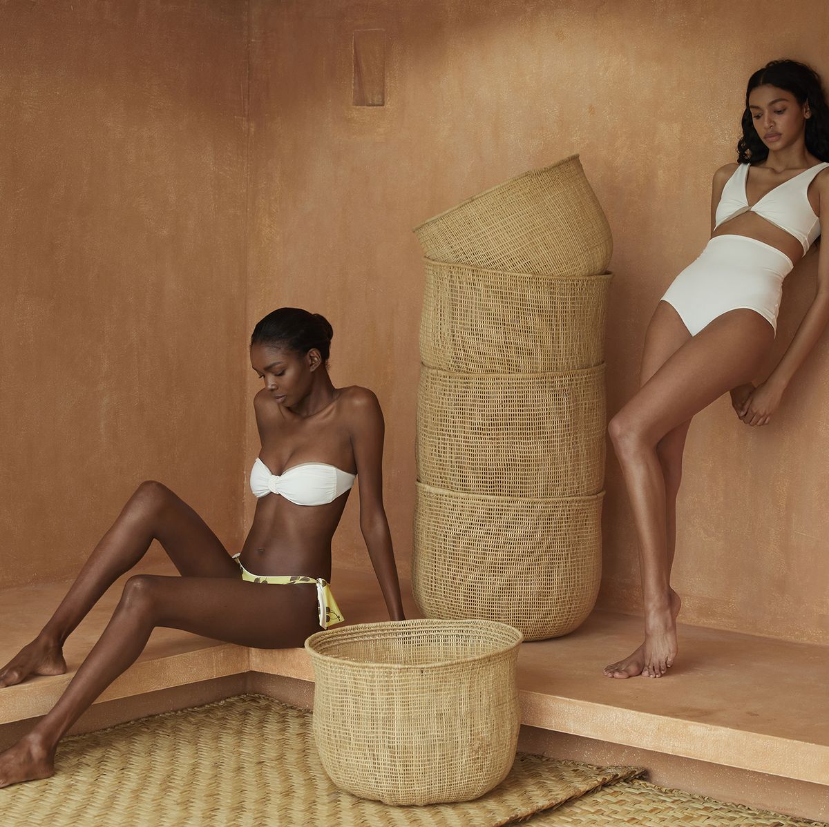 Tropical multi-strap Brazilian bikini bottoms, 2024 Swimwear Trends