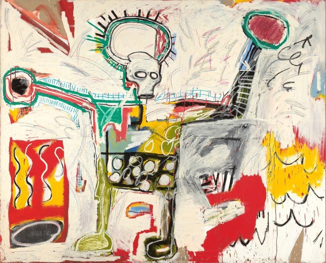 Jean- Michel Basquait, Untitled 1982, Museum Boijmans van Beuningen