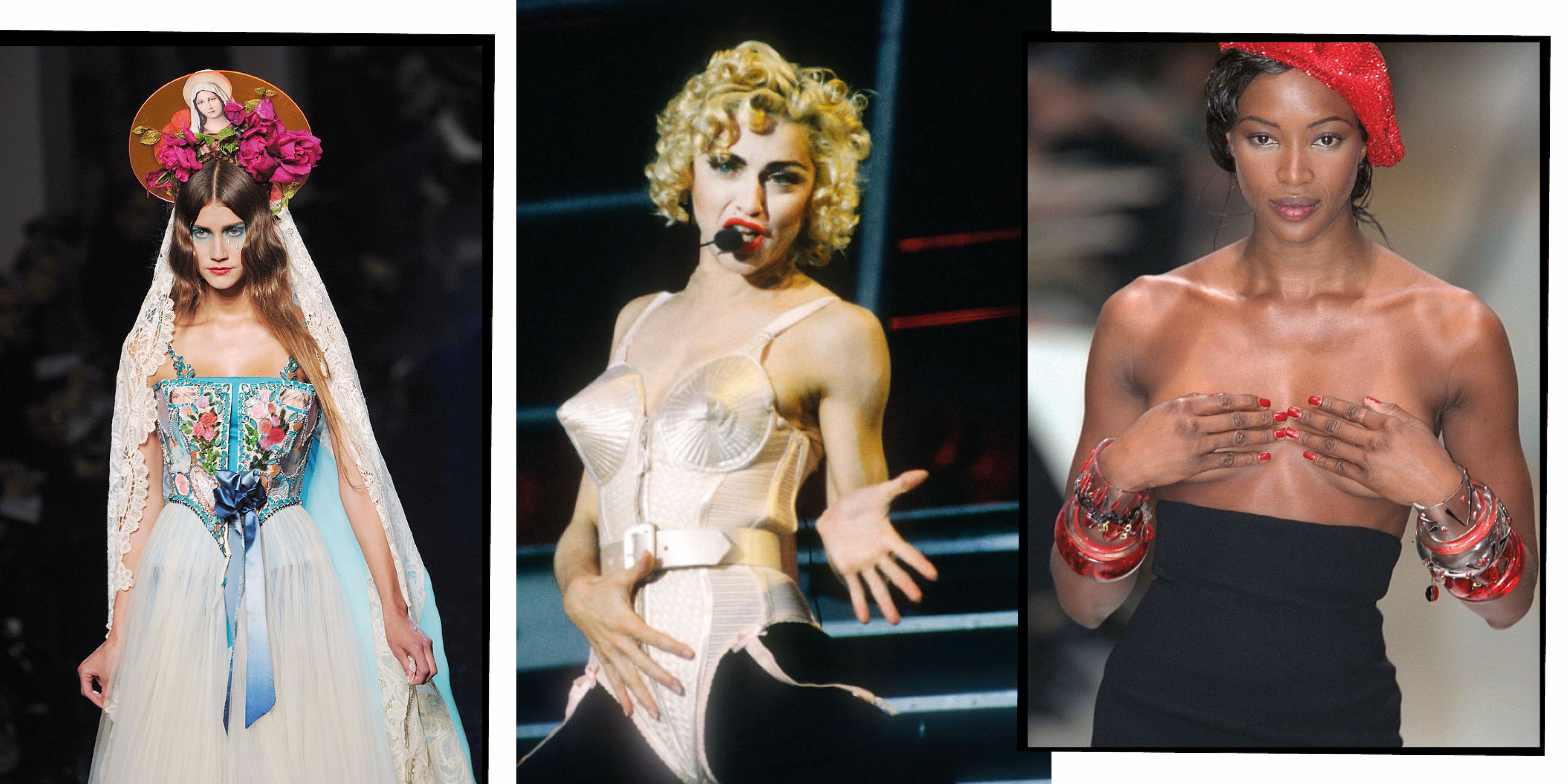 Jean Paul Gaultier's Most Iconic Moments, From Madonna's Cone Bra To All  Things Breton