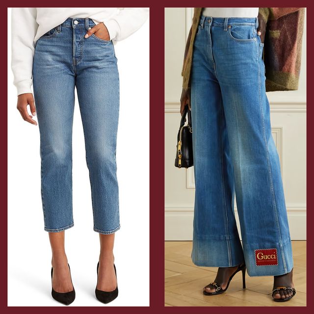 Am I too old to wear the new big jeans trend?