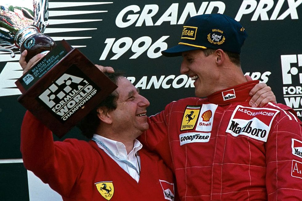 Jean Todt, Michael Schumacher, Grand Prix Of Belgium