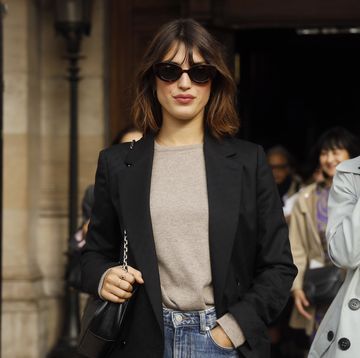 jeanne damas tijdens paris fashion week