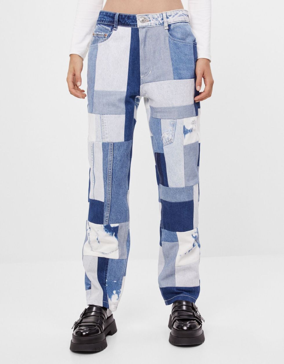 jeans bershka donna moda autunno 2020