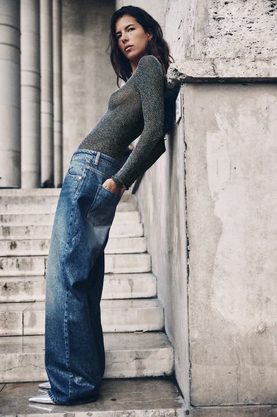 Pantaloni inverno 2023: i jeans larghi più belli da comprare online su Zara